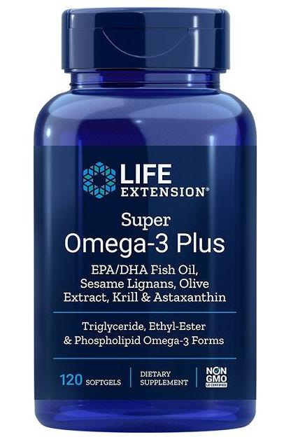 Life Extension - Super Omega-3 Plus - 120 softgels - Nutri.se