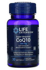 Life Extension - Super Ubiquinol CoQ10 with Enhanced Mitochondrial Support - Nutri.se