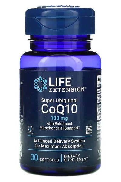 Life Extension - Super Ubiquinol CoQ10 with Enhanced Mitochondrial Support - Nutri.se