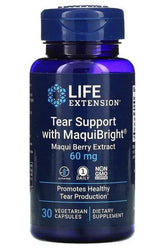 Life Extension - Tear Support with MaquiBright (Maqui Berry Extract), 60mg - 30 vcaps - Nutri.se