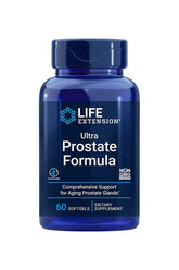Life Extension Ultra Prostate Formula - 60 Softgels, dietary supplement for prostate health support.