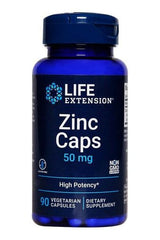 Life Extension - Zinc Caps, 50mg - 90 vcaps - Nutri.se