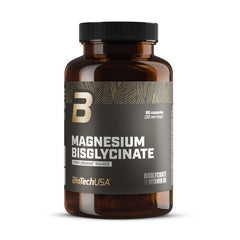 BioTechUSA Magnesium Bisglycinate baksida näringsfakta