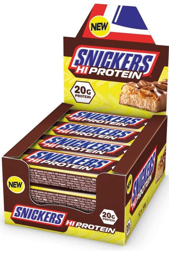 MARS inc. - Snickers Hi Protein Bars, Original - 12 bars - Nutri.se