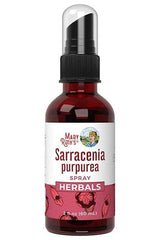 MaryRuth Organics Sarracenia Purpurea Spray in a 60ml bottle, promoting healthy and hydrated skin.
