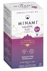 Minami - MorEPA Kids + Vitamin D3 - 60 softgels - Nutri.se