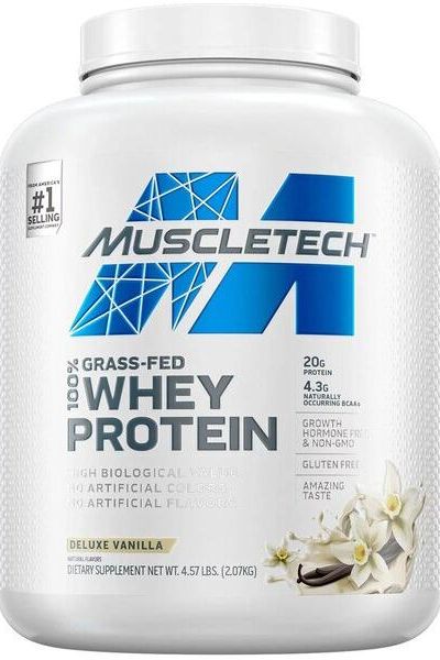 Muscletech - Grass-Fed 100% Whey Protein - Nutri.se