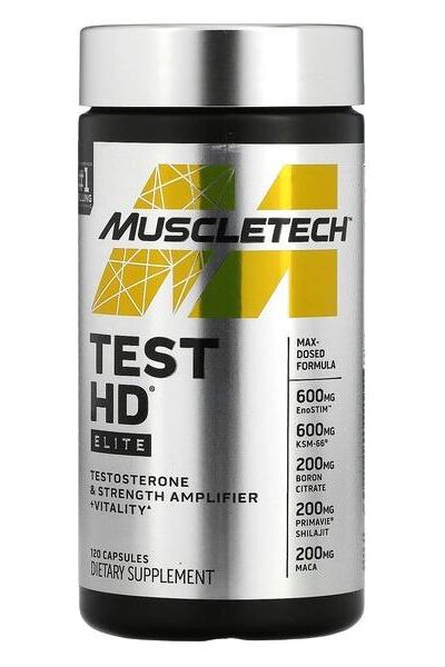 Muscletech - Test HD Elite - 120 caps - Nutri.se