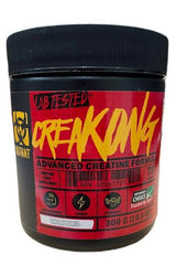 Mutant Creakong advanced creatine formula supplement, unflavoured, 300g, lab tested for muscle support and strength.