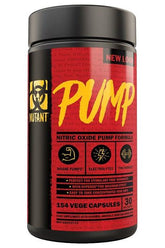 Mutant Pump 154 Vege Caps framsida
