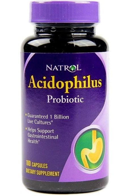 Natrol - Acidophilus Probiotic - 100 caps - Nutri.se