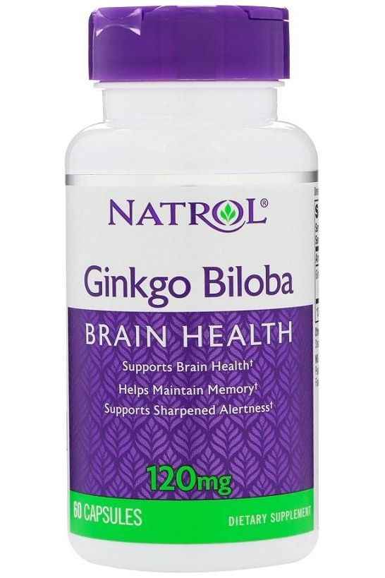 Natrol - Ginkgo Biloba, 120mg - 60 caps