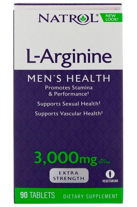 Natrol - L-Arginine 3000mg - 90 tabs - Nutri.se