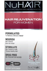 Natrol - NuHair Hair Rejuvenation for Women - 60 tablets - Nutri.se