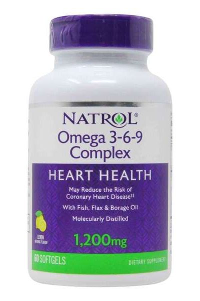 Natrol - Omega 3-6-9 Complex - Nutri.se