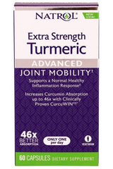 Natrol - Turmeric, Extra Strength - 60 caps - Nutri.se