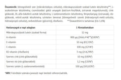 Lutein Pro – Ögonhälsa baksida näringsfakta