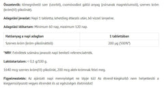 Organic Chromium – 60 tabletter baksida med näringsinformation