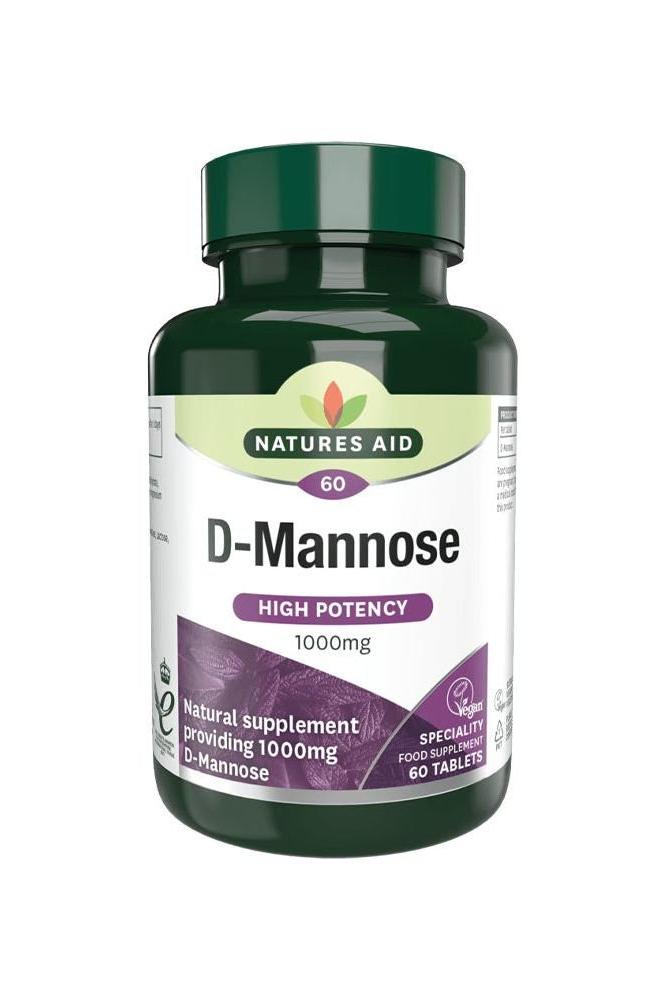 D-Mannose 1000 mg framsida