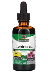 Nature's Answer Echinacea extract for immune support, gluten-free and alcohol-free, 1,000 mg tincture.