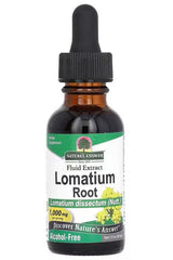 Nature's Answer Lomatium Root fluid extract, 30 ml bottle, supports immune health and overall well-being.