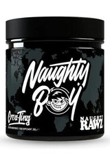 Naughty Boy Crea-Ting 306g creatine monohydrate supplement for enhanced muscle strength and performance