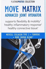 NeoCell Move Matrix Advanced Joint Hydrator packaging, supports flexibility, mobility, and healthy inflammatory response.