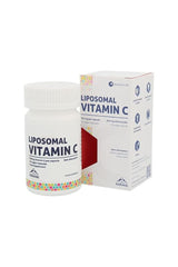 Bottle of Nordaid Liposomal Vitamin C 250 mg with packaging, promoting enhanced absorption and immune support.