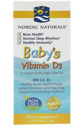 Nordic Naturals - Baby's Vitamin D3, 400 IU - Nutri.se