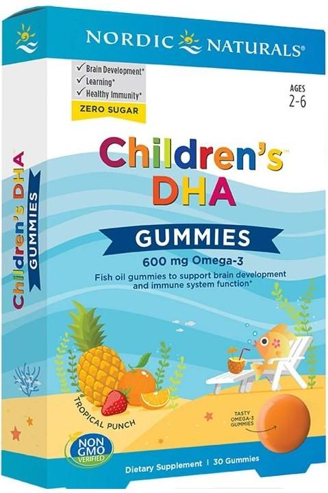 Nordic Naturals - Children's DHA Gummies, 600mg - 30 gummies - Nutri.se