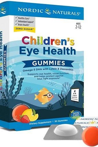 Nordic Naturals - Children’s Eye Health, Strawberry Lemonade - 30 Gummies - Nutri.se