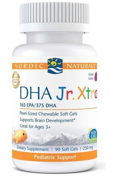 Nordic Naturals - DHA Junior Xtra, Berry - 90 softgels - Nutri.se