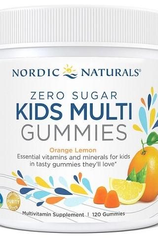 Nordic Naturals - Kids Multi Zero Sugar, Orange Lemon - 120 gummies - Nutri.se