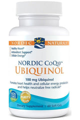 Nordic Naturals - Nordic CoQ10 Ubiquinol, 100mg - 60 softgels - Nutri.se