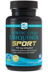 Nordic Naturals - Nordic CoQ10 Ubiquinol Sport, 100mg - 60 softgels - Nutri.se