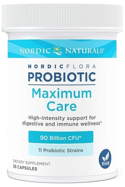Nordic Naturals - Nordic Flora Probiotic Maximum Care - 30 caps - Nutri.se