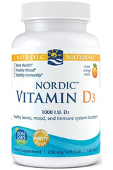 Nordic Naturals - Nordic Vitamin D3, 1000 IU - 120 softgels - Nutri.se