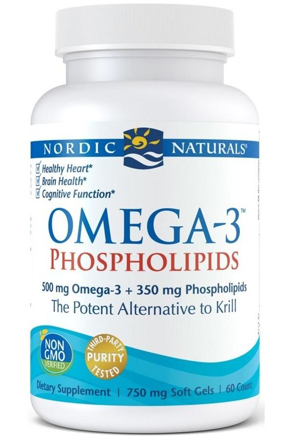Nordic Naturals - Omega-3 Phospholipids, 500mg - 60 softgels - Nutri.se