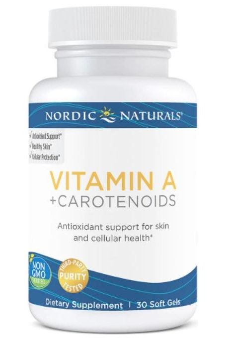 Nordic Naturals - Vitamin A + Carotenoids - 30 softgels - Nutri.se