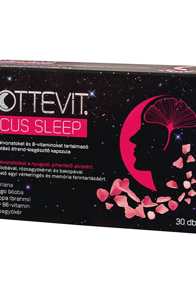 Nottevit Focus Sleep capsules package, designed to enhance sleep quality and promote relaxation.