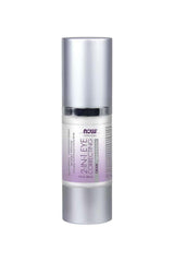 Now Foods 2 in 1 Correcting Eye Cream 30 ml reduces dark circles and fine lines for brighter, firmer eye area.