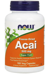 NOW Foods - Acai, 500mg - 100 vcaps - Nutri.se