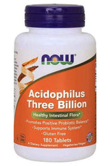 NOW Foods - Acidophilus Three Billion - 180 tablets