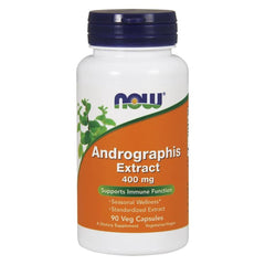 NOW Foods - Andrographis Extract, 400mg - 90 vcaps - Nutri.se
