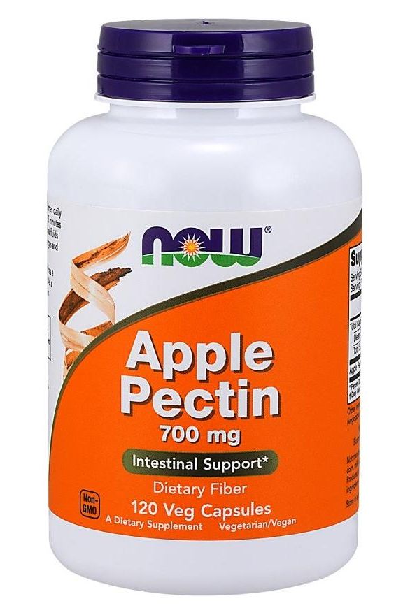 NOW Foods - Apple Pectin, 700mg - 120 vcaps - Nutri.se