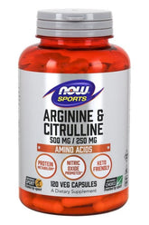 NOW Foods - Arginine & Citrulline - Nutri.se
