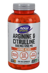 NOW Foods - Arginine & Citrulline - Nutri.se