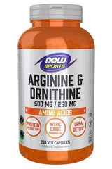 NOW Foods - Arginine & Ornithine - Nutri.se