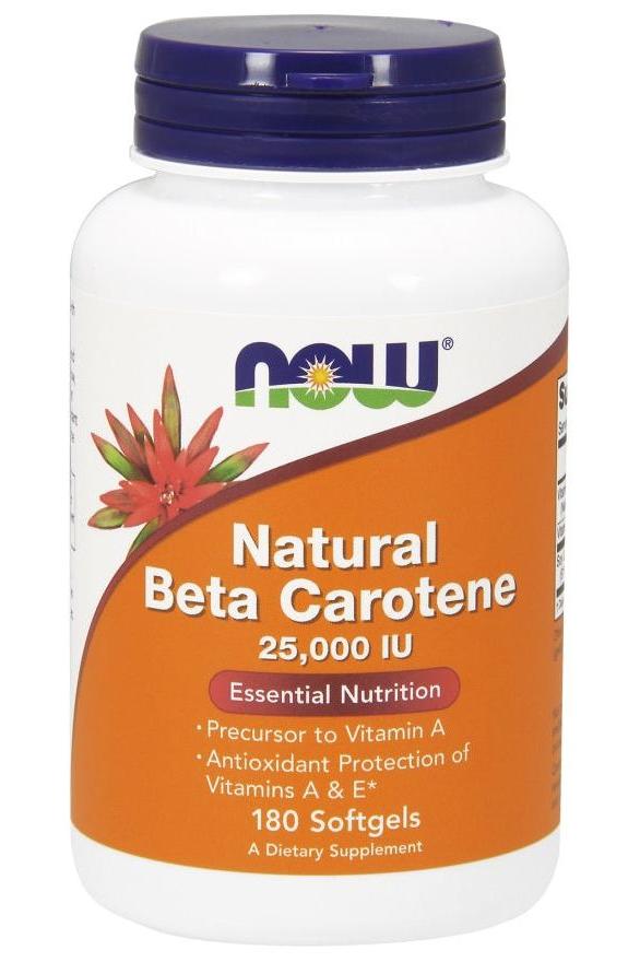 NOW Foods - Beta Carotene Natural - Nutri.se