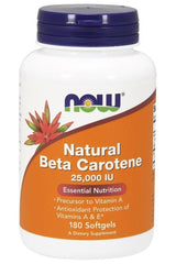 NOW Foods - Beta Carotene Natural - Nutri.se
